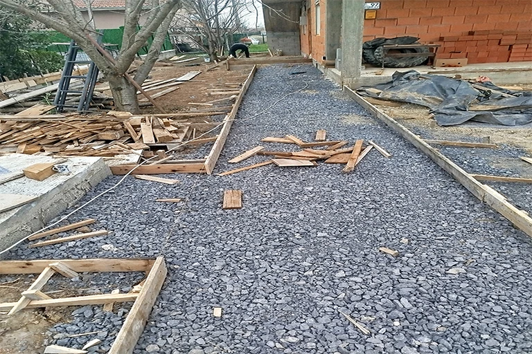 pripremanje terena za betonazu